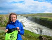 Icelandic waterfall